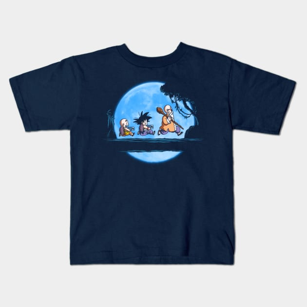 Milk Moon Kids T-Shirt by Barbadifuoco